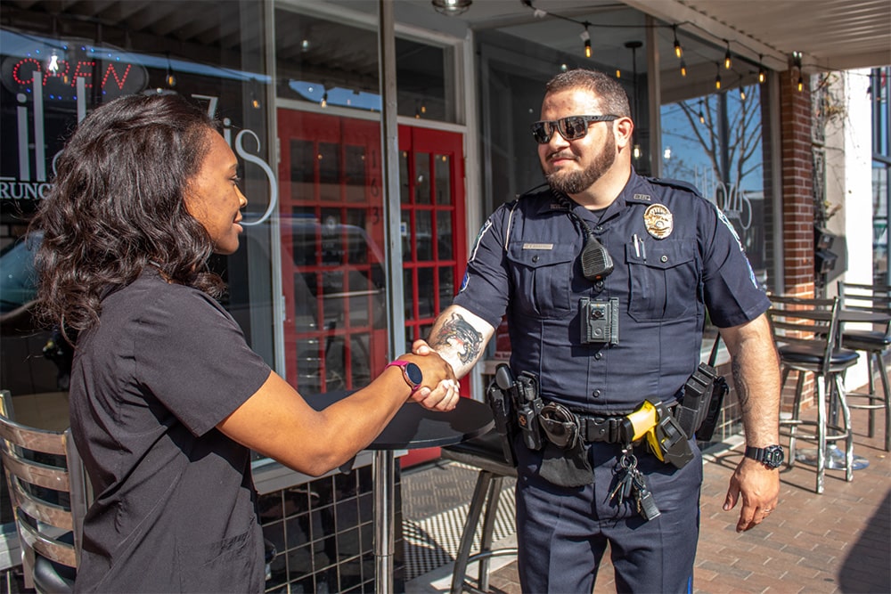 Police officer and business owner