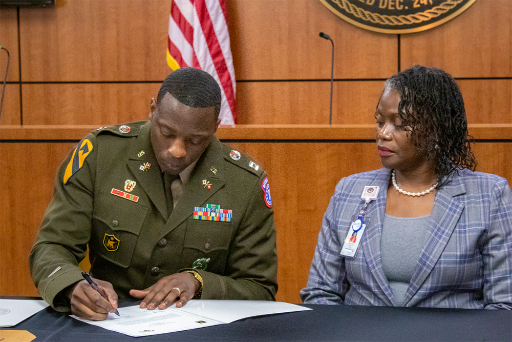 Army PaYS Signing Ceremony